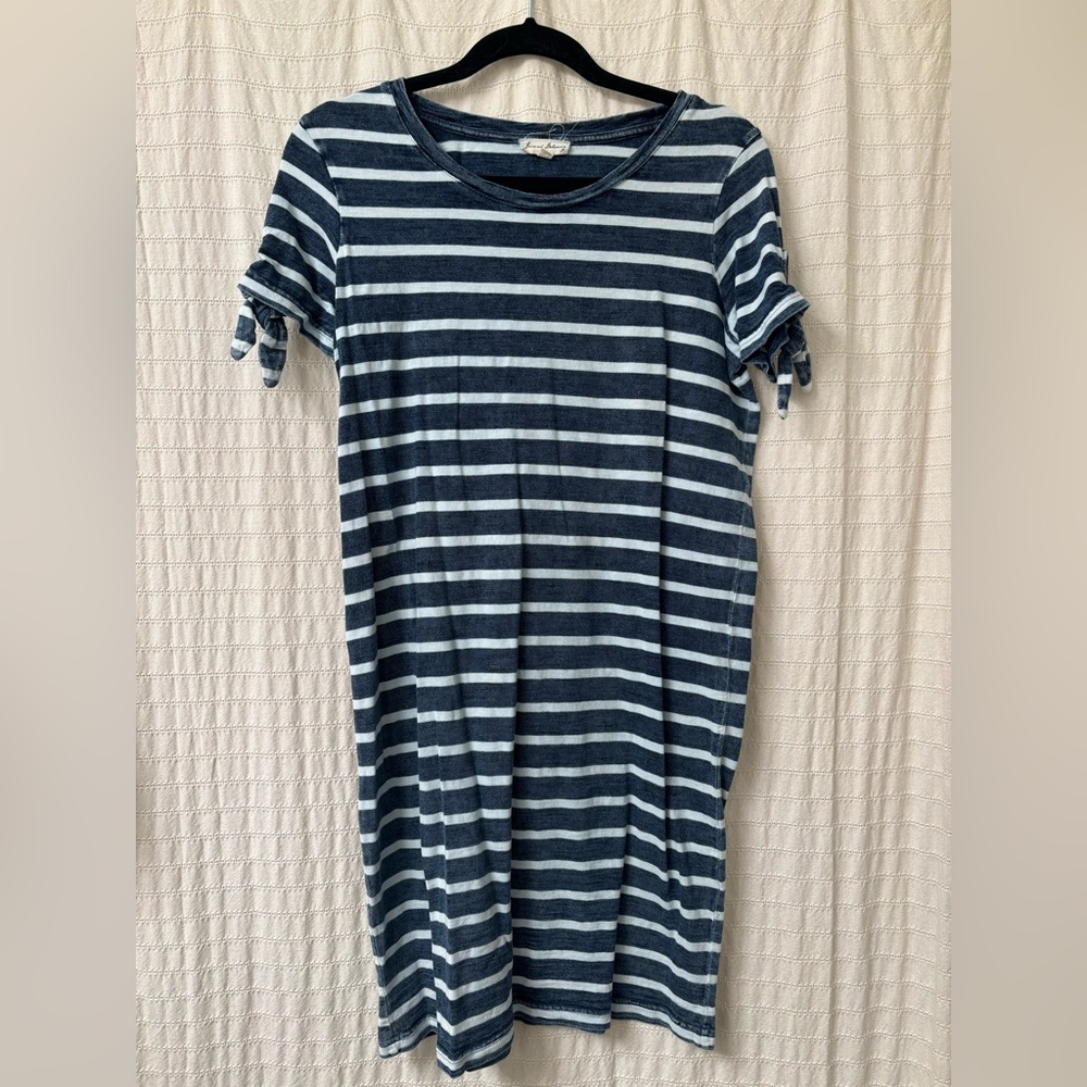 Dress, tank top and button up shirt
